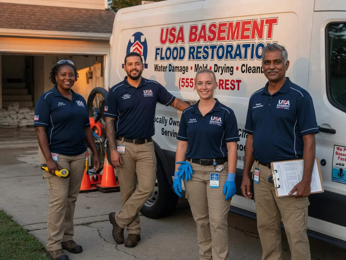 Basement Flood Cleanup company in Crystal Spring, PA